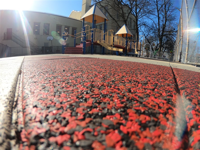 School Playground with TPV Blended Tiles preview 18